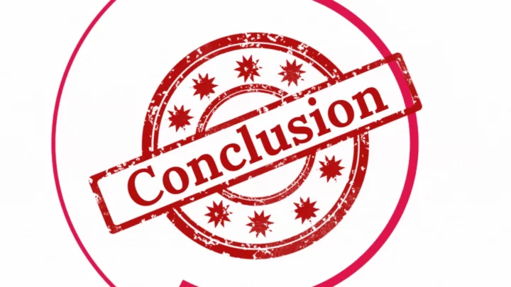 Conclusion Stamp